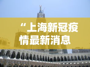 “上海新冠疫情最新消息” 上海新冠疫情最新情况？