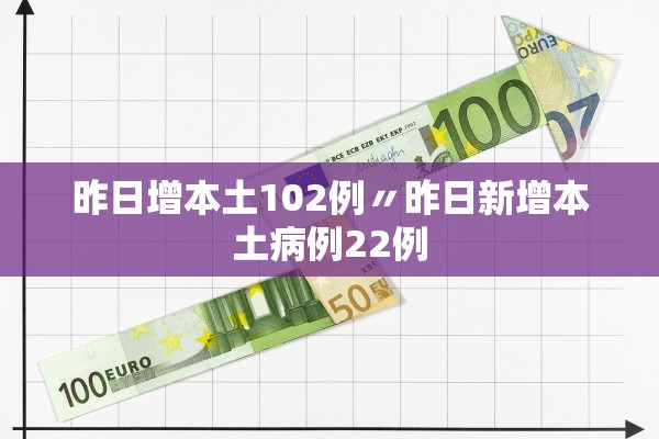 昨日增本土102例〃昨日新增本土病例22例