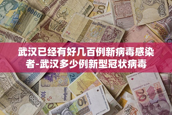 武汉已经有好几百例新病毒感染者-武汉多少例新型冠状病毒 武汉已经有好几百例新病毒感染者-武汉多少例新型冠状病毒