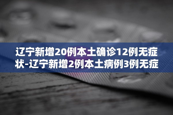 辽宁新增20例本土确诊12例无症状-辽宁新增2例本土病例3例无症状