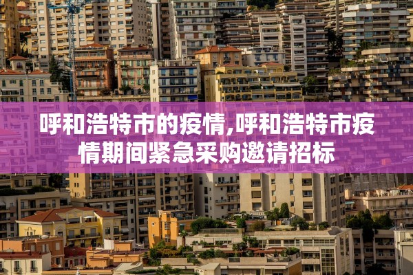 呼和浩特市的疫情,呼和浩特市疫情期间紧急采购邀请招标