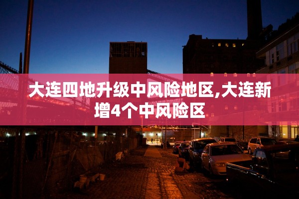 大连四地升级中风险地区,大连新增4个中风险区 大连四地升级中风险地区,大连新增4个中风险区