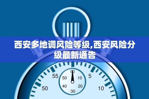 西安多地调风险等级,西安风险分级最新通告