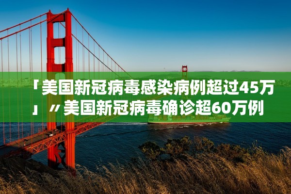 「美国新冠病毒感染病例超过45万」〃美国新冠病毒确诊超60万例
