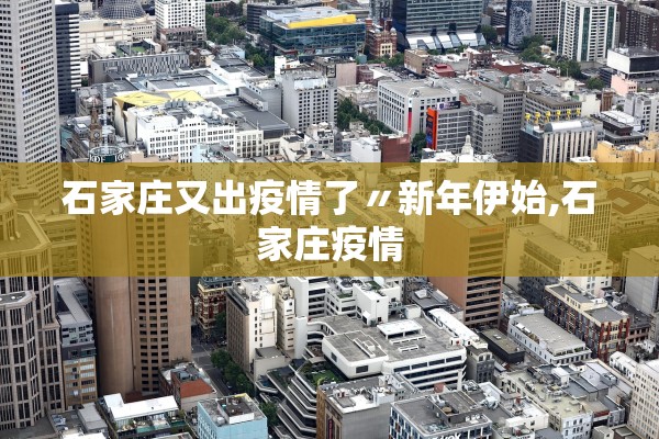 石家庄又出疫情了〃新年伊始,石家庄疫情 石家庄又出疫情了〃新年伊始,石家庄疫情