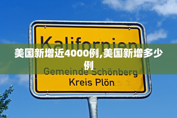 美国新增近4000例,美国新增多少例
