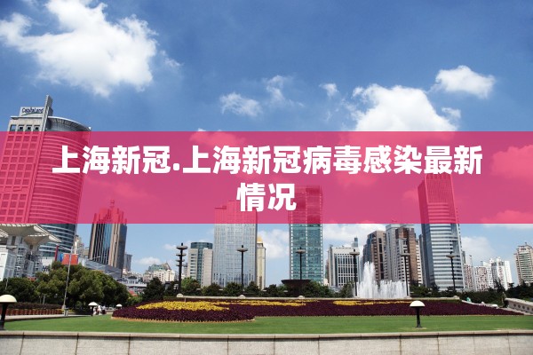 上海新冠.上海新冠病毒感染最新情况