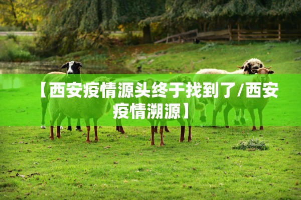 【西安疫情源头终于找到了/西安疫情溯源】 【西安疫情源头终于找到了/西安疫情溯源】