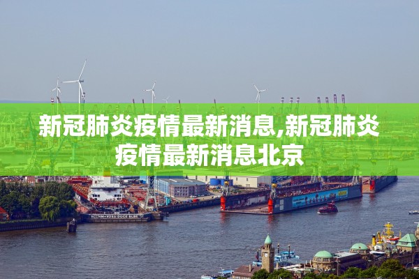 新冠肺炎疫情最新消息,新冠肺炎疫情最新消息北京